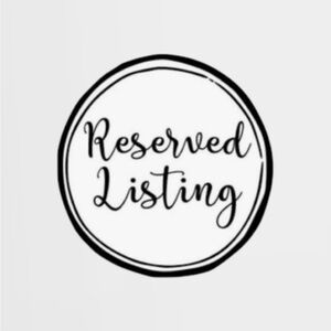 Reserved Listing for You:)